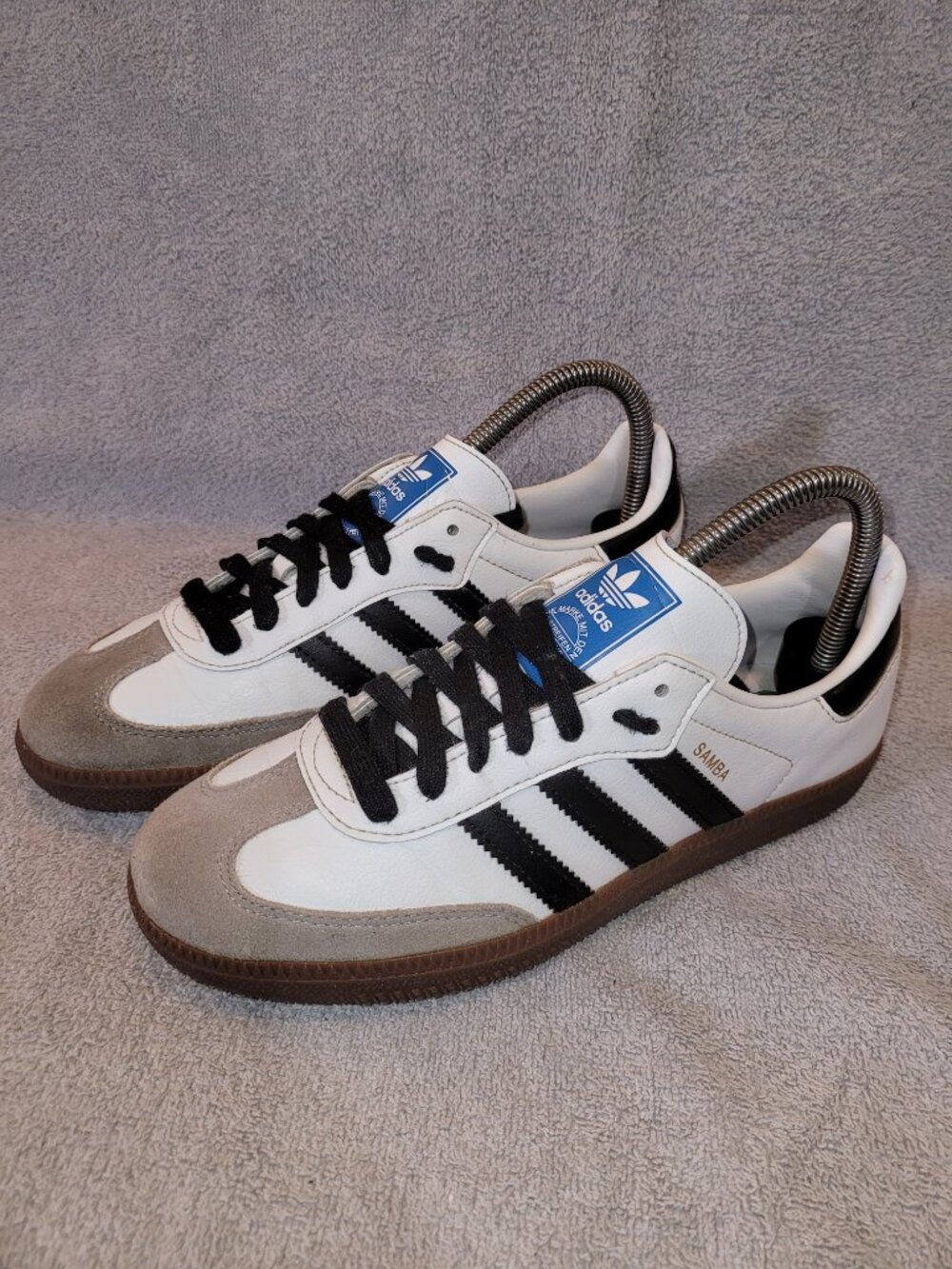 Adidas Samba Mens Size 5.5/Womens Size 6.5 Vegan Edition H01877 Sneakers (#2302) - Picture 9 of 14